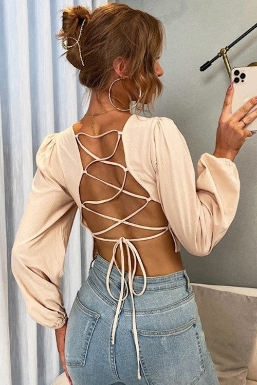 Open back top