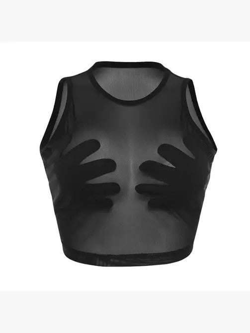 Mesh Crop top