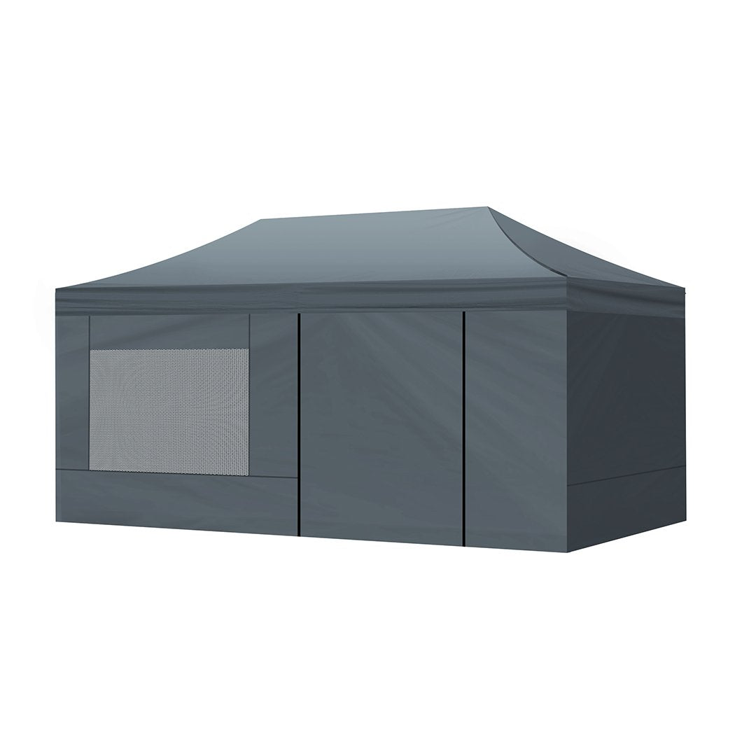 Mountview Gazebo Tent 3x6 Outdoor Marquee Gazebos Camping Canopy Mesh