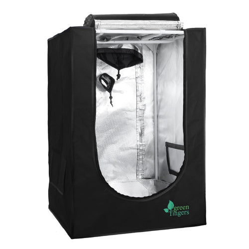 Green Fingers Grow Tent 60x60x90CM Hydroponics Kit Indoor Plant Room