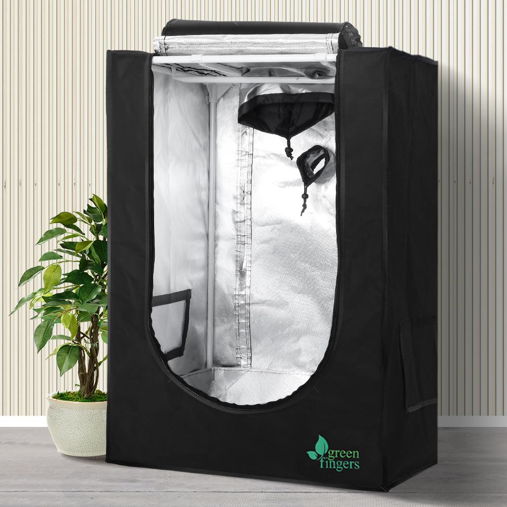 Green Fingers Grow Tent 60x60x90CM Hydroponics Kit Indoor Plant Room