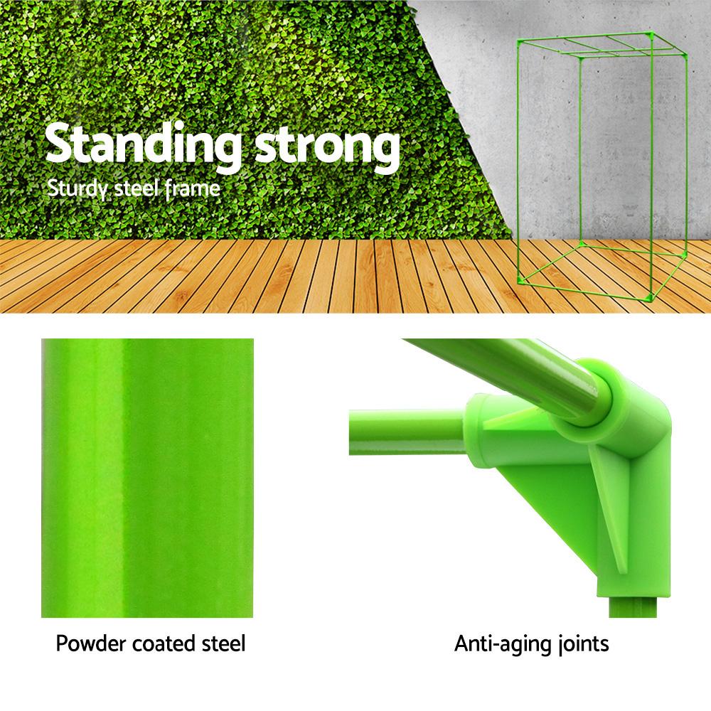 Green Fingers Grow Tent 80x80x160CM Hydroponics Kit Indoor Plant Room