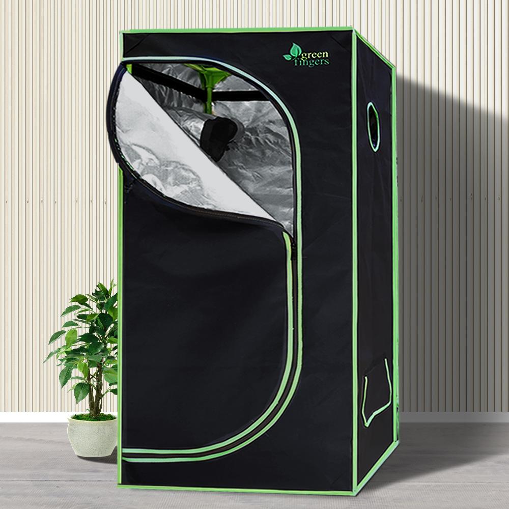 Green Fingers Grow Tent 80x80x160CM Hydroponics Kit Indoor Plant Room
