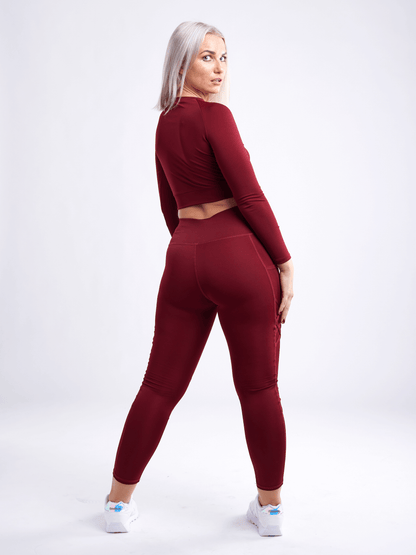 JupiterGear Long-Sleeve Crop Top