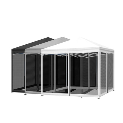 Mountview Gazebo 3x3 Marquee Pop Up Tent Outdoor Canopy Wedding Mesh