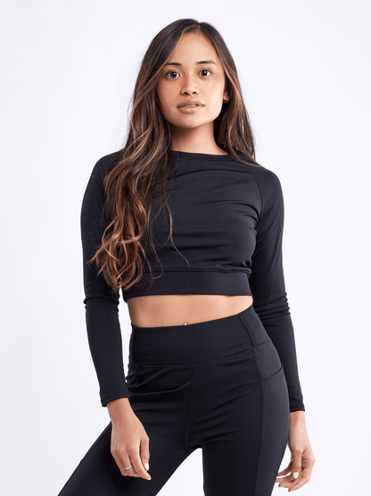 JupiterGear Long-Sleeve Crop Top