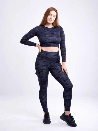 JupiterGear Long-Sleeve Crop Top