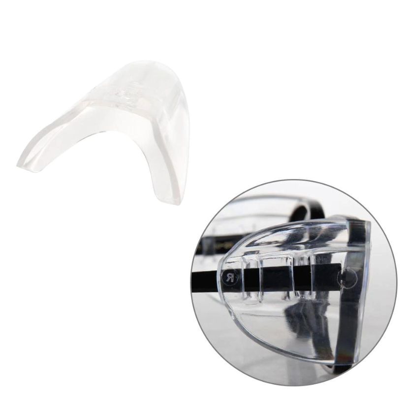 2 Pairs Side Shields For Eye Glasses Slip On Safety Glasses Shield