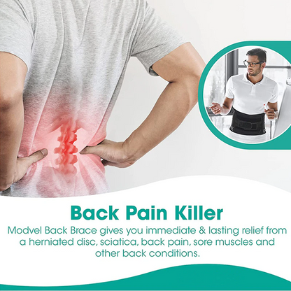 Adjustable Lower Back Brace Lumbar Support Waist Belt For Men Women