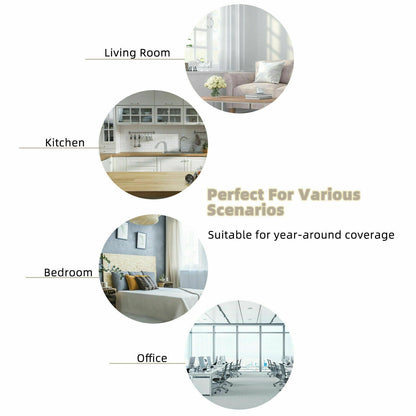 One Way Mirror Window Film Heat UV Reflective Privacy Tint Foil For