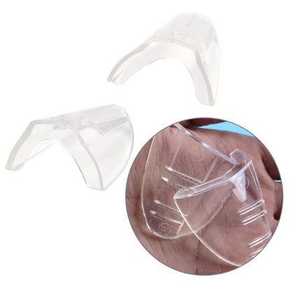 2 Pairs Side Shields For Eye Glasses Slip On Safety Glasses Shield