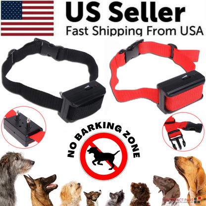 Automatic Anti Bark Barking Dog Shock Control COLLAR Device Small