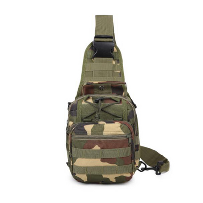 Mens Backpack Tactical Sling Shoulder Bag Molle Travel Chest Pack