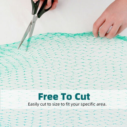 33FT Anti Bird Netting Pond Net Protection Tree Crops Plants Fruits