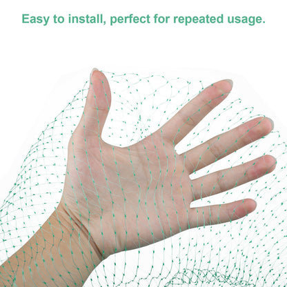 33FT Anti Bird Netting Pond Net Protection Tree Crops Plants Fruits