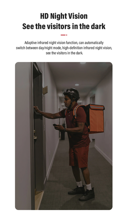 Wireless Security WiFi Smart Doorbell Intercom Video Camera Bell Chime