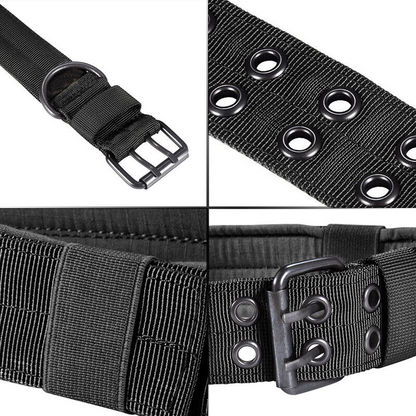 2" Wide Tactical Heavy Duty Nylon Large Dog Collar K9 Military With