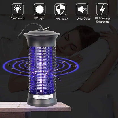 Electric Fly Gnat Killer Lamp Pests Fly Insect Trap Mosquito Bug