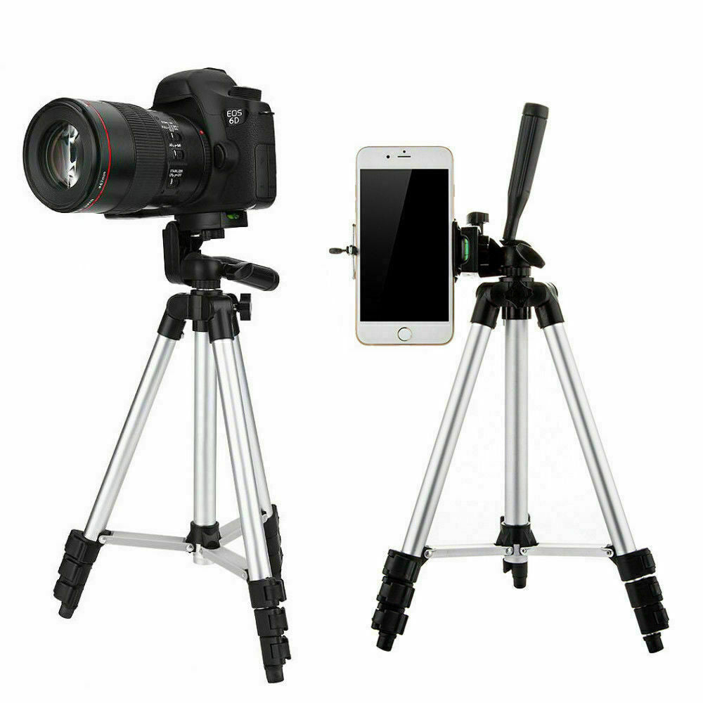 Professional Camera Tripod Stand Holder Mount For iPhone Samsung Cell