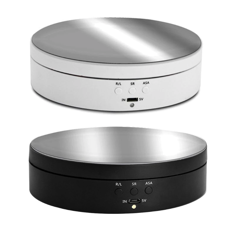 360° Electric Motorized Rotating Display Stand Jewelry Photography