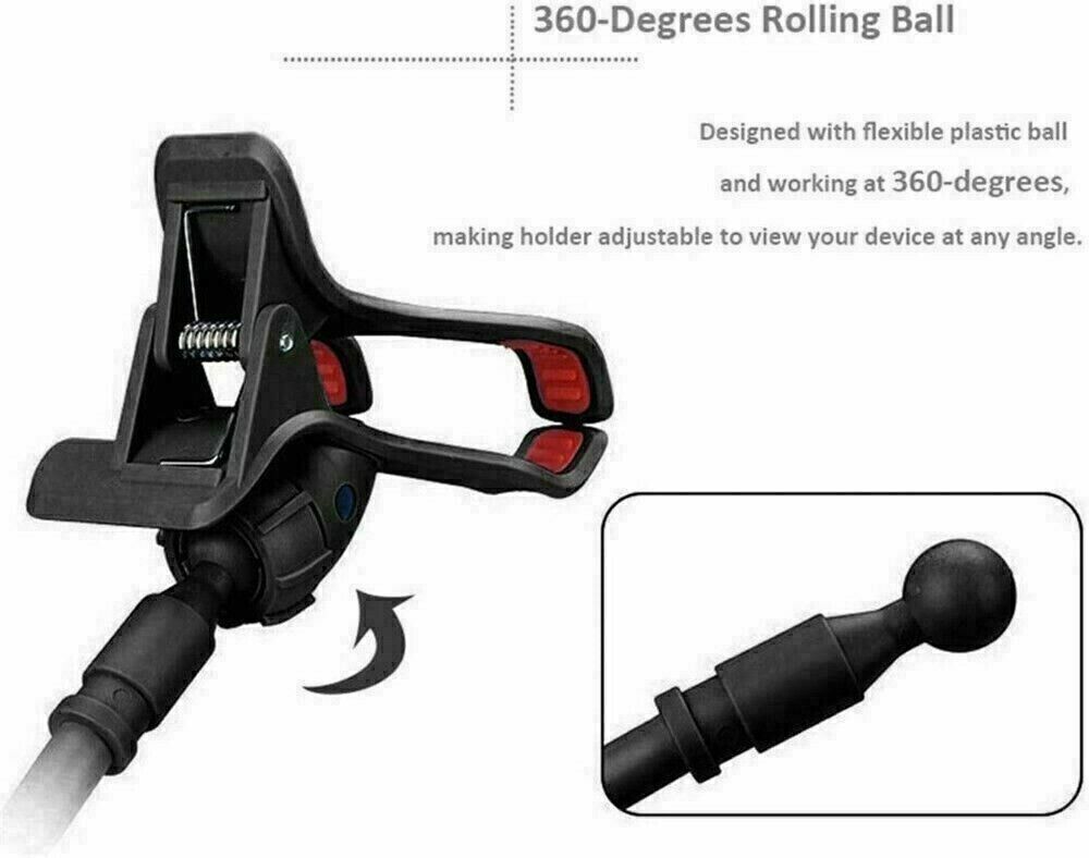 Universal Lazy Mobile Phone Gooseneck Stand Holder Flexible Bed Desk