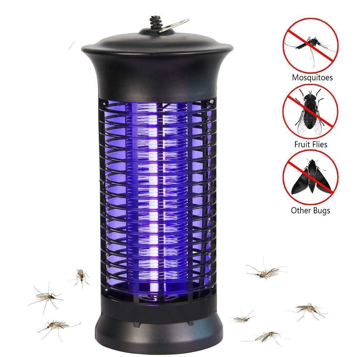 Electric Fly Gnat Killer Lamp Pests Fly Insect Trap Mosquito Bug