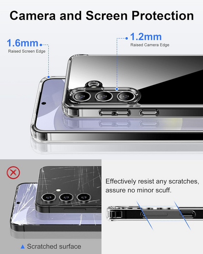 For Samsung Galaxy S24 Ultra Plus Shockproof Case & Screen Protector &