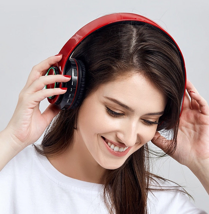 Super Bass Wireless Bluetooth Headphones Foldable Stereo Earphones