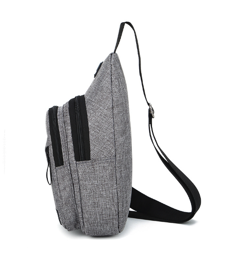 Men Women Sling Bag Chest Fanny Packs Cross Body Travel Sports