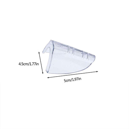 2 Pairs Side Shields For Eye Glasses Slip On Safety Glasses Shield