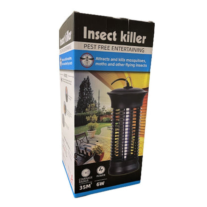 Electric Fly Gnat Killer Lamp Pests Fly Insect Trap Mosquito Bug