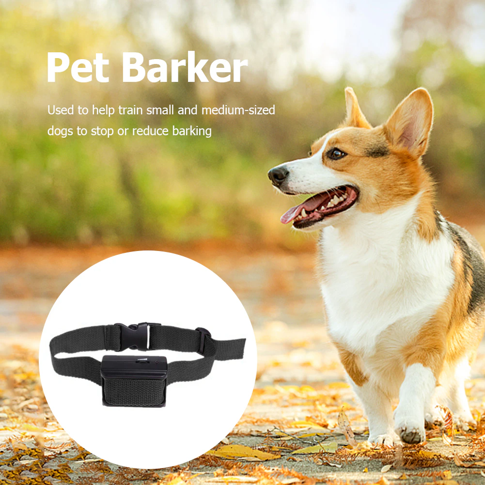 Automatic Anti Bark Barking Dog Shock Control COLLAR Device Small