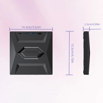 External CD DVD Drive USB 3.0 Writer Burner Player for PC Laptop