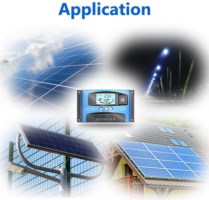 MPPT Solar Panel Regulator Charge Controller Auto Focus Tracking