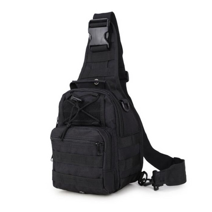 Mens Backpack Tactical Sling Shoulder Bag Molle Travel Chest Pack