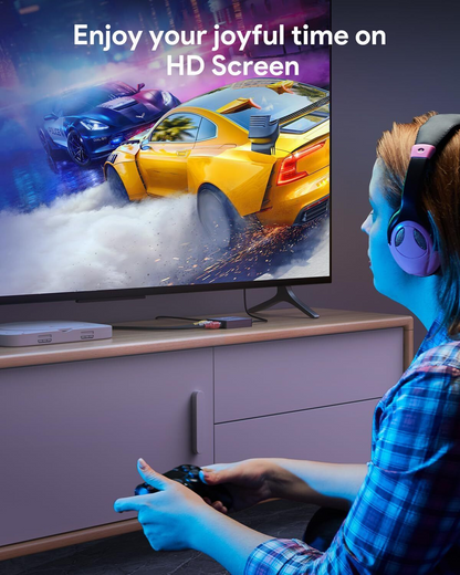 RCA to HDMI Converter Adapter AV 1080P For TV Audio Video Composite