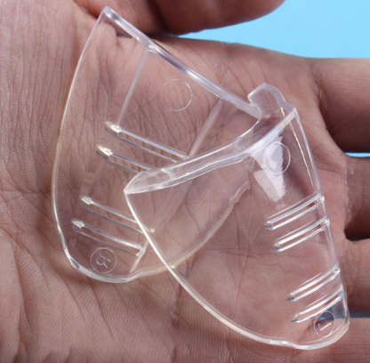 2 Pairs Side Shields For Eye Glasses Slip On Safety Glasses Shield