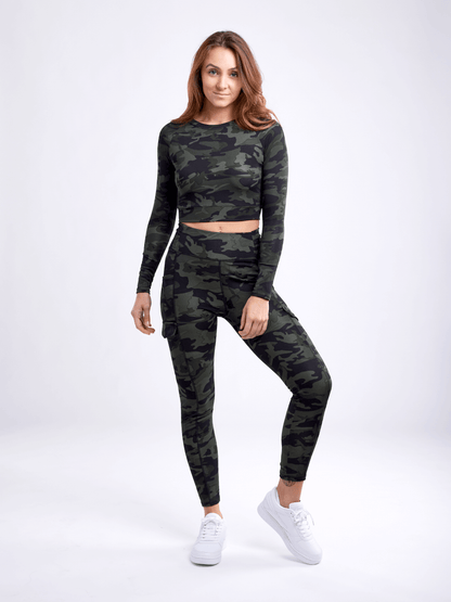 JupiterGear Long-Sleeve Crop Top
