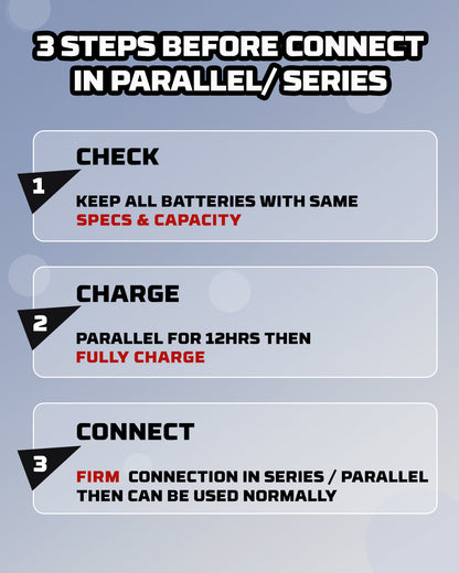 US POWERWIN BT100×8 LiFePO4 8 pack Batterries 10240Wh