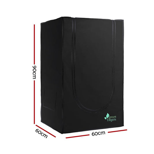 Green Fingers Grow Tent 60x60x90CM Hydroponics Kit Indoor Plant Room