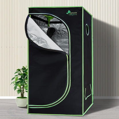 Green Fingers Grow Tent 80x80x160CM Hydroponics Kit Indoor Plant Room