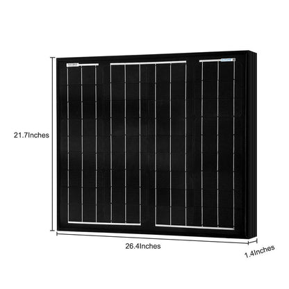 50 Watt 12 Volt Monocrystalline Solar Panel