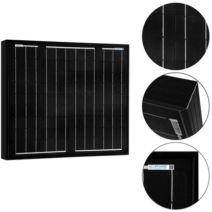50 Watt 12 Volt Monocrystalline Solar Panel