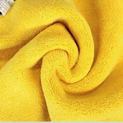 Car Wash Towel Absorbent Coral Fleece Car Towel High-density Dual