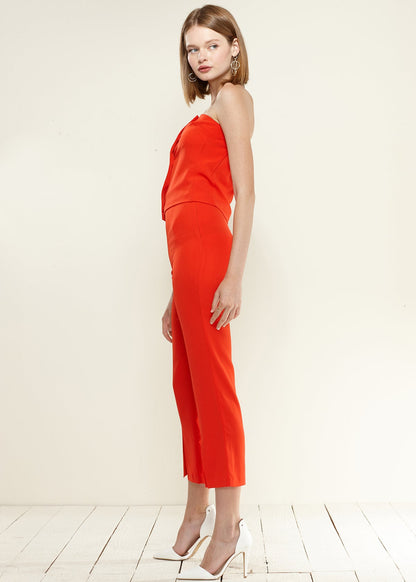 Women's High-Waisted Cropped Pants