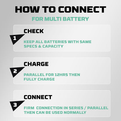 EU POWERWIN 12.8V 200Ah LiFePO4 Lithium Battery 2560Wh