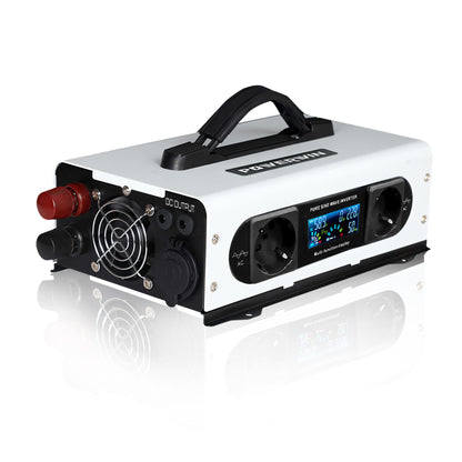 US-PI1200 1200W Hybrid Inverter with 12V Battery Compatibility