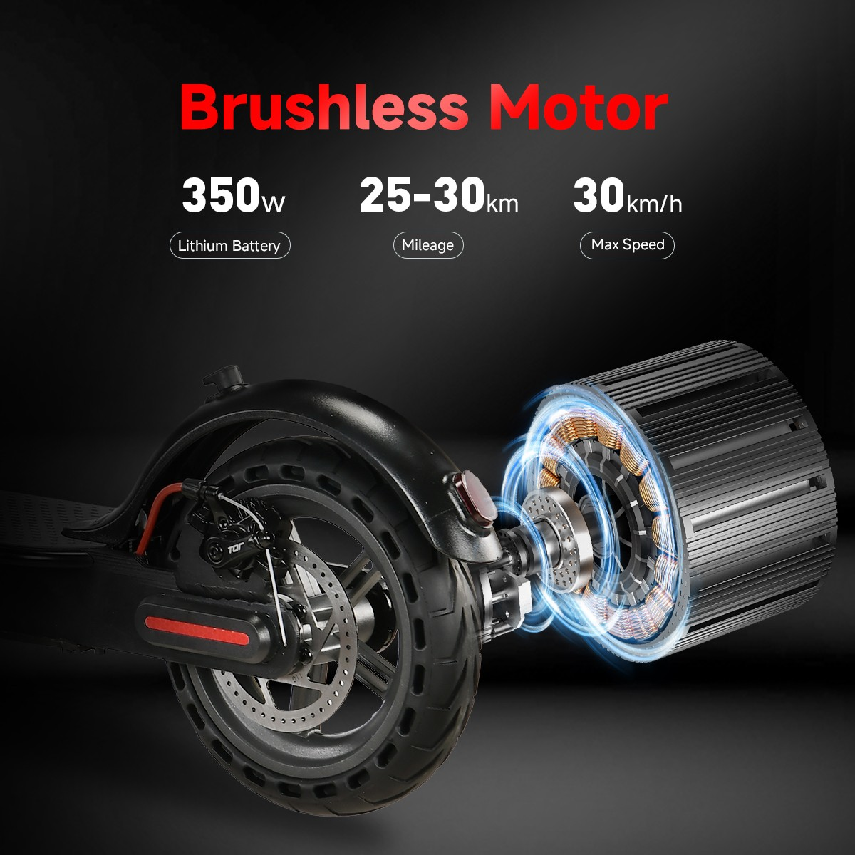 VoltStrider™ Esprit Urban Eight – 8.5" Smart Electric Scooter DE