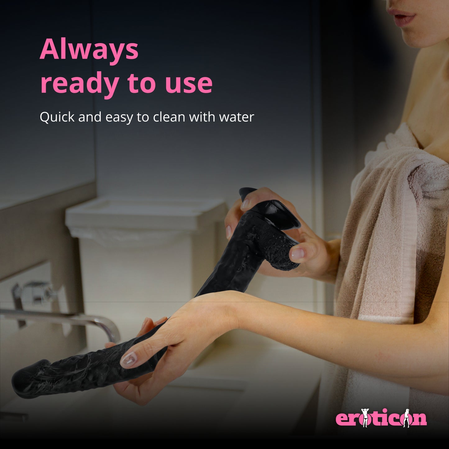 Eroticon Mega Dildo with Suction Cup 40cm Long