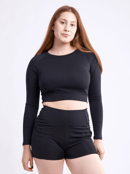 JupiterGear Long-Sleeve Crop Top